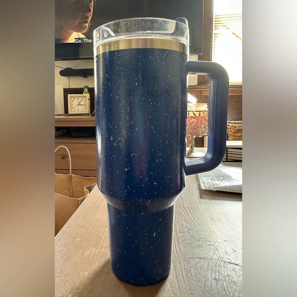 Stanley Blue Speckled Mug